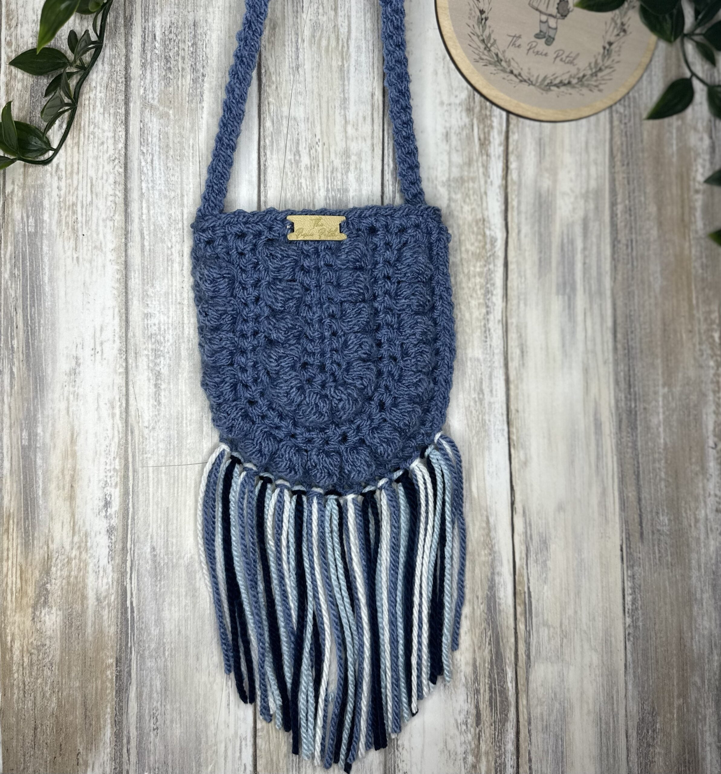 Rainbow Tassel Boho Cross Body  Bag